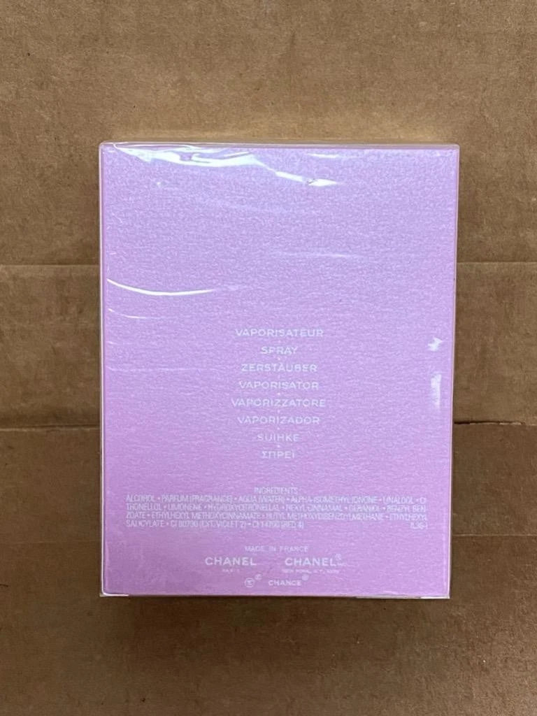 CHANEL Chance Eau Tendre Eau de Toilette Spray 3.4 oz – Brand New & SealedCHANEL Chance Eau Tendre Eau de Toilette Spray 3.4 oz – Brand New & Sealed